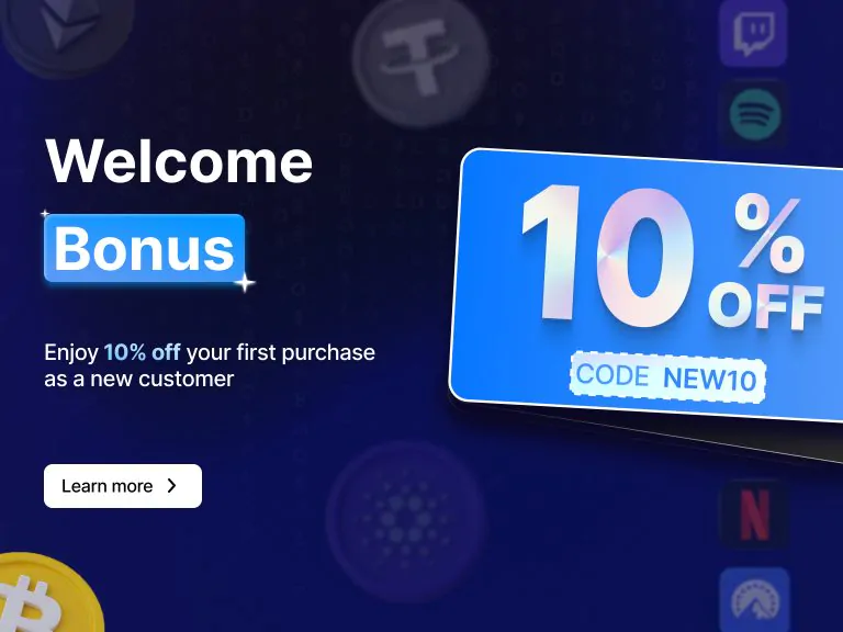 welcome bonus
